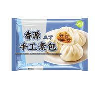 FRESHASIA Chinese Bun with Mushroom and Bamboo Shoot Filling 480g