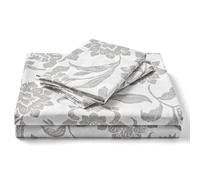 FreshCulture Floral Bed Sheets - Ultra Soft Full Size Bed Sheets - Brushed Microfiber Floral Sheets - Deep Pockets - Easy Care - Hotel Luxury 4 Piece Flower Printed Sheets Full, Clay Garden