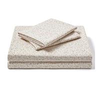 FreshCulture Floral Bed Sheets - Ultra Soft Twin Sheets Set - Brushed Microfiber Pink Floral Sheets - Deep Pockets up to 16" - Easy Care - Hotel Luxury 3 Piece Flower Printed Sheets Twin, Calico