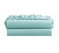 FreshCulture Full Fitted Sheet Only 2 Pack - Hotel Quality Fitted Sheet Full Size - Ultra Soft & Breathable - Brushed Microfiber - Deep Pocket - Cooling Fitted Sheets for Full Size Bed (Spa Blue)