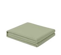 FreshCulture King Flat Sheet - Hotel Quality King Flat Sheet Only - Brushed Microfiber Top Sheet - Ultra Soft & Breathable - Wrinkle-Free - Easy Care - Single Flat Sheet (King, Sage Green)