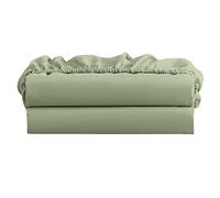 FreshCulture Twin XL Fitted Sheet Only 2 Pack - Hotel Quality Fitted Sheet Twin XL Size - Ultra Soft & Breathable - Brushed Microfiber - Deep Pocket - Cooling Fitted Sheets (Sage Green)