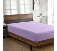 FreshCulture Twin XL Fitted Sheet Only - Hotel Quality Fitted Sheet Twin XL Size - Ultra Soft & Breathable - Brushed Microfiber - Deep Pocket - Cooling Fitted Sheets for Twin XL Size Bed (Lavender)