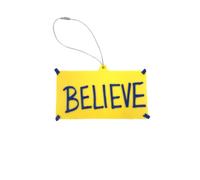 FRESHe Ted Lasso 'Believe' Christmas Ornament - Holiday Tree Decor - Perfect for Fans of The New Hit Show Ted Lasso