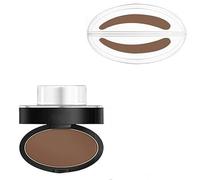 Fresheight Deluxe Stamp Set,Brow Stamp Set,Waterproof Eyebrow Stamp Set,Waterproof,Sweat-Proof,Non-Smudgeable,Beginner-Friendly Brow Defining Tool for Women (Light Brown-A)