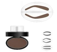 Fresheight Deluxe Stamp Set, Fresheight Eyebrow Stamp Set - Waterproof & Sweat-Proof, Non-Smudgeable, Beginner-Friendly Brow Defining Tool for Women (Brown-B)