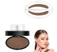 Fresheight Deluxe Stamp Set, Fresheight Eyebrow Stamp Set - Waterproof & Sweat-Proof, Non-Smudgeable, Beginner-Friendly Brow Defining Tool for Women (Light Brown-A)
