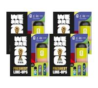 Freshest Line-Ups FIFA Men’s Grooming Gift Set- 4 Pack, Anti-Perspirant, Body Wash, Body Spray & Limited Edition Water Bottle, 3 Piece Set for Him Official FIFA World Cup Merchandise
