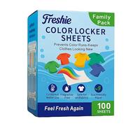 Freshie Colour Catcher Sheets 100 Sheets - Colour Run Prevention Laundry Sheets for Mixed Colour Washes, Protect Colours, Prevent Dye Transfer, Safe for All Fabrics