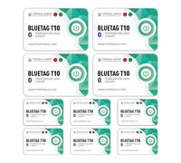 Freshliance Bluetooth Temperature Data Logger, Remotely Temperature Monitor Recorder with Data Storage Export, Mutil Use Temperature Senor Probe for Refrigerator, Storage, 10Pack