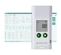Freshliance Temperature Humidity Data Logger, USB Reusable Temperature Humidity Recorder with PDF CSV Report, Digital Refrigerator Thermometer Hygrometer for 35000 Points High Accuracy, TagPlus-TH