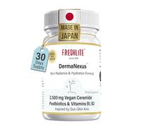 FRESHLITE 2500mg Vegan Ceramide & Postbiotic Skin Supplement - Total Glow | Skin Hydration & Barrier Support - Radiant, Clear & Calm - DermaNexus™ 60 Vegan Capsules