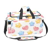 Freshly Baked Bread with a Golden Crust Durable Sports Gym Bag with Multiple Pockets, Lightweight Travel Workout Bag for Daily Use