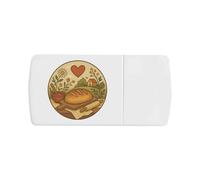 'Freshly Baked Love' Pill Box with Tablet Splitter (PI00035180)