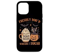 Freshly Boo'd Coffee Dead Inside Screams Sugar Case for iPhone 12/12 Pro