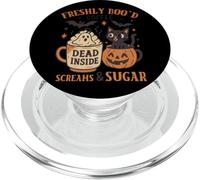 Freshly Boo'd Coffee Dead Inside Screams Sugar PopSockets PopGrip for MagSafe