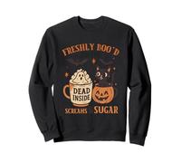 Freshly Boo'd Coffee Dead Inside Screams Sugar Sweatshirt