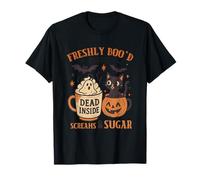 Freshly Boo'd Coffee Dead Inside Screams Sugar T-Shirt