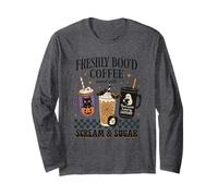 Freshly Boo'd Coffee Scream & Sugar Long Sleeve T-Shirt