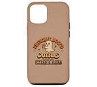 Freshly Boo'd Coffee Served with Scream and Sugar Halloween Case for iPhone 12/12 Pro