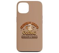 Freshly Boo'd Coffee Served with Scream and Sugar Halloween Case for iPhone 13