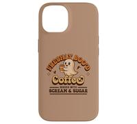 Freshly Boo'd Coffee Served with Scream and Sugar Halloween Case for iPhone 14