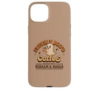 Freshly Boo'd Coffee Served with Scream and Sugar Halloween Case for iPhone 15 Plus