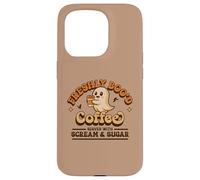Freshly Boo'd Coffee Served with Scream and Sugar Halloween Case for iPhone 15 Pro
