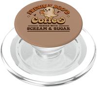 Freshly Boo'd Coffee Served with Scream and Sugar Halloween PopSockets PopGrip for MagSafe