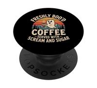 Freshly Boo'd Coffee Served With Scream And Sugar |- PopSockets Adhesive PopGrip