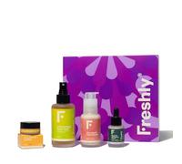 Freshly Cosmetics Anti-Ageing Routine Basic Anti-Ageing Cleanser, Tonic and Bakuchiol Serum