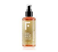 Freshly Cosmetics Golden Radiance Body Oil Moisturising Body Oil Stretch Mark Oil for the Body and During Pregnancy 200ml