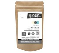Freshly Fermented Greek Yoghurt Starter Culture | Organic, Thermophilic, Reusable Heirloom | Live Active Cultures for Thick Strained Yoghurt at Home | UKAS Lab Tested | Lifetime Supply