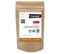 Freshly Fermented - Organic & Vegan Friendly Ginger Beer Starter Culture, Ginger Bug Style