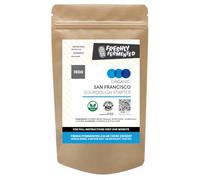 Freshly Fermented San Francisco Sourdough Starter | Live Active Fresh Culture, Certified Organic, UKAS Lab Tested | Made in UK | Ready to Bake Starter for Tangy Artisan Loaves | 150g Pouch