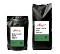 Freshly Roasted Hormozi Coffee - Chocolate Mint Flavoured Decaf Coffee Beans 1kg - Medium Roast