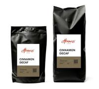 Freshly Roasted Hormozi Coffee - Cinnamon Flavoured Decaf Coffee Beans 1kg - Medium Roast