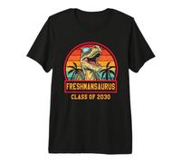 Freshmansaurus Class of 2030 Funny Freshman 2030 Premium T-Shirt