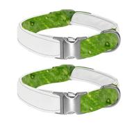 Freshness in Every Bite Adjustable Pet Collar for Small Medium Large Dogs & Cats, Reflective Strip for Night Safety, Soft Comfort Pad