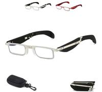 Freshrared/Wasuperstore Foldable Reading Glasses Smart Gadgets, Wasuperstore Foldable Reading Glasses Smart Gadgets (Black,+1.5)