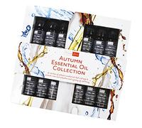 Freshskin Autumn Essential Oil Gift Pack - Stunning Collection of Autumn Essential Oils - Includes 12 x 10ml Amber Bottles with Droppers - UK Manufactured - For Men and Women