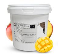 Freshskin Beauty LTD | 2KG Mango Butter (2000g) - Cold Pressed, Refined, 100% Pure & Natural - for Aromatherapy, Skincare, Haircare, Massage and DIY Beauty Recipes - Moisturising & Nourishing