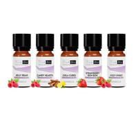 Freshskin Beauty LTD | Fragrance Oil Set - Candy Shop (5 x 10ml) - Candles, Bath Bombs, Soap Making, Reed Diffusers & Wax Melts - Cosmetic Grade - Vegan Friendly