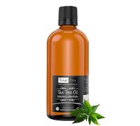 freshskin beauty ltd | Tea Tree Essential Oil 100ml - Australian 100% Pure & Natural Tea Tree Essential Oil for Skin, Nail Fungus, Face, Hair, Acne, Piercings, Head Lice - Vegan Friendly