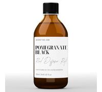 Freshskin Reed Diffuser Refill Oil - Pomegranate Black 250ml | Vegan-friendly formula in a glass bottle delivers a rich, complex, long-lasting scented fragrance perfect for any room.