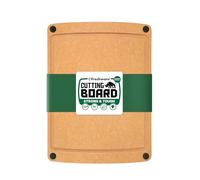 Freshware Cutting Board For Kitchen Dishwasher Safe, Wood Fiber Cutting Board, Eco-Friendly, Non-Slip, Juice Grooves, Non-Porous, Bpa Free, Small Cutting Board Small (11.7 x 8.5 Inch)