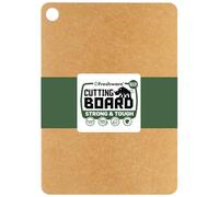 Freshware Wood Cutting Board for Kitchen, Dishwasher Safe, X Large, 18" x 13", Natural