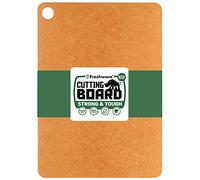 Freshware Wood Cutting Board for Kitchen, Dishwasher Safe, X Large, 18" x 13", Natural Slate