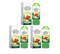 Freshwater Aquarium Water Clarifier - Fast Acting Water Purification & Clarifier for Fish Tanks, Safe for Fish, Plants & Invertebrates, Promotes Healthy Fish Growth, 35 Tablets per Bottle