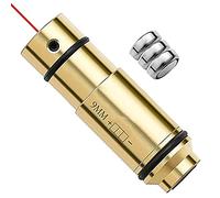 FreshWater Bore Sighter Kit for 9mm, Infrared Training Cartridge, Flat Head Infrared Training Bomb, Dry Fire Training, LD Simulation Shooting Aiming Locator
